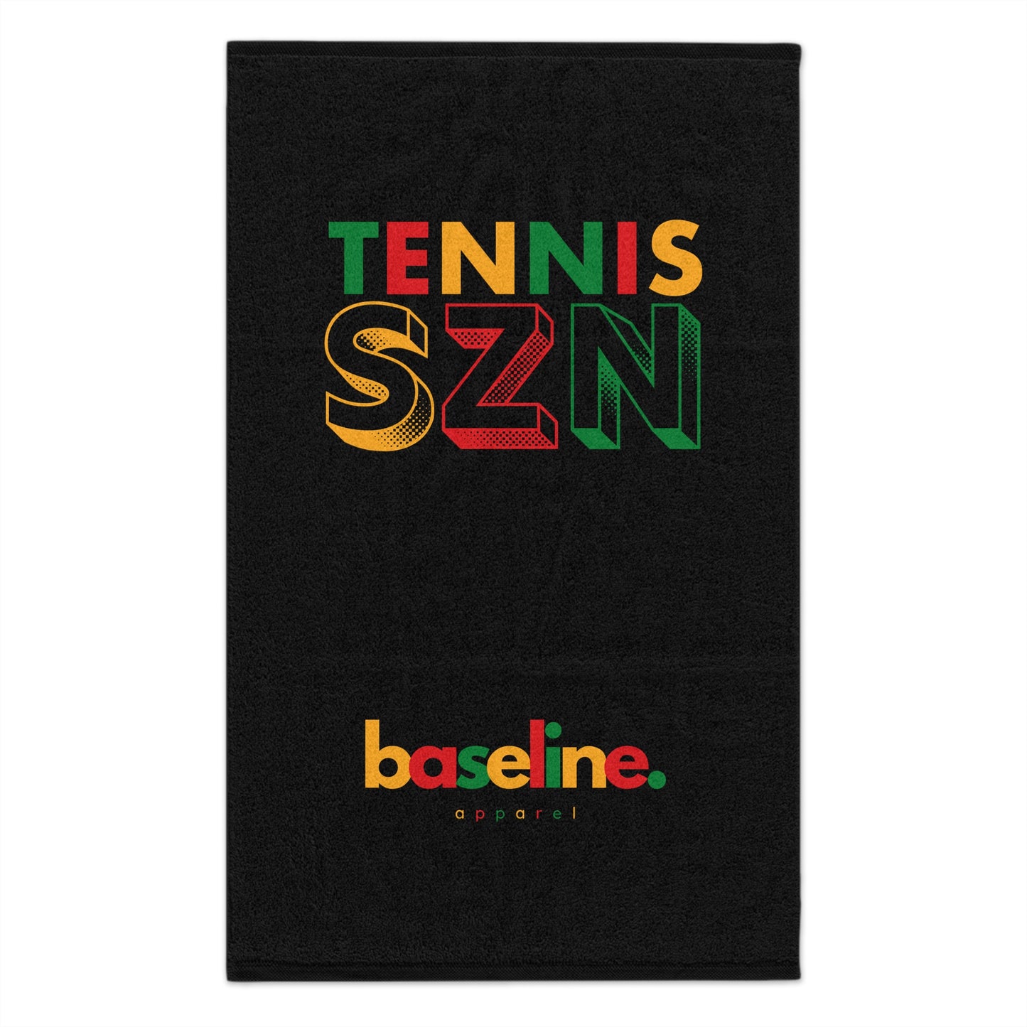 Juneteenth Rally Towel Black, 11x18