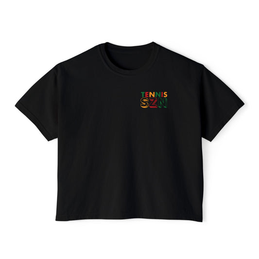 Juneteenth AdInAdOut Women's Boxy Tee